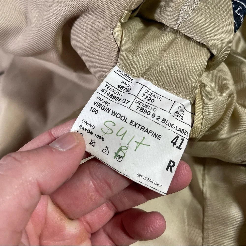 Polo Ralph Lauren Men’s‎ Made in Italy suit jacket Size 41R
